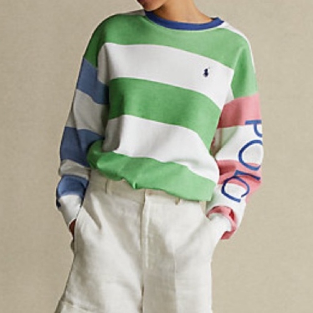 Polo Rugby Stripe Sweatshirt